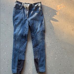 Riding pants 
 Blue Skinny Jeans for Women Horze riding pants